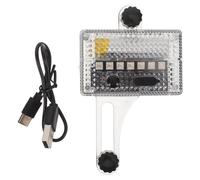 Toyvian Luce Ricaricabile per Ruota di Bicicletta: Luce a LED per Pneumatici di Bicicletta - Oltre 30 Modelli Decorazione per la Sicurezza Durante la Guida Notturna per Bambini e Adulti Biciclette