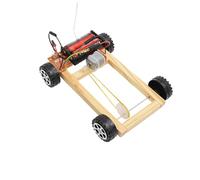 Toyvian Macchina Telecomandata a Ruote Motrici in Legno e Componenti Elettronici per Progetti Tecnologici Educativi Stimola Interesse Apprendimento Ragazzo Ragazza