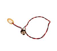 Toyvian Mandolin Pickup Piezoelettico Con Preamplificatore Metallico Trasduttore Acustico Per Chitarra Violino e Ukulele Installazione Semplice e Suono