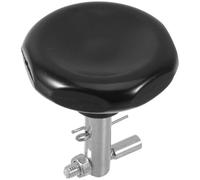 Toyvian Maniglia di Ricambio per Porta Stufa e Braciere in Lega Nera Design Ergonomico, Compatibilità per Riscaldamento Invernale Domestico