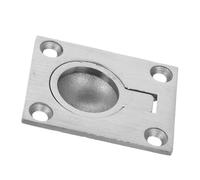 Toyvian Maniglia Incassata Acciaio Inossidabile per Barche Anello di Trazione Marina Resistente e Multifunzionale per Yacht Porte e Pavimenti Design Elegante e Robusto per Uso Navale e