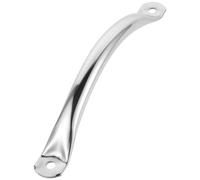 Toyvian Maniglia per porta da garage: maniglia per porta in acciaio inossidabile resistente - maniglia per cancello da giardino a forma di arco retrò per serranda avvolgibile, garage, magazzino