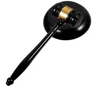 Toyvian Martelletto di Legno per Giudice per Aste Martelletto da Giudice per Riunioni in Legno