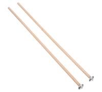 Toyvian Martello a Piastra in Alluminio Professionale Glockenspiel Mallet Metale Drumstick Eterei in Metallo Martello Metallo Percussioni Mazze Piccolo Maglio Legno Cachi
