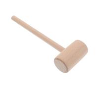 Toyvian Martello Faggio per Intaglio e Lavori Pelle Mazzuolo Multifunzione per Ergonomico e Testa per Progetti da Te e Falegnameria