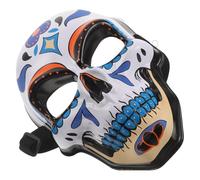 Toyvian Maschera a Copertura Totale da Teschio Fantasma per Uomo e Donna Maschera Spaventosa per Feste e Cosplay Fascia Elastica Regolabile per Giorno dei Morti e Halloween