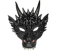 Toyvian Maschera Drago Per Halloween e Carnevale Accessorio Costume Realistico Per Feste e Cosplay Con Design Curato e Materiali Di Qualità