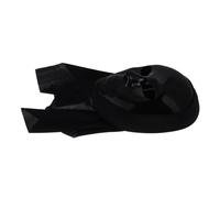 Toyvian Maschera Nera Realistica per Halloween e Masquerade, Effetto Realistico, Materiale Plastico e Tessuto, Design Unico, Adatta per Feste Mascherate e Party di Carnevale