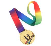 Toyvian Medaglie Premio Corsa in Lega Oro Incisione Dettagliata e Indossabilità Confortevole per Feste Sportive e Competizioni Scolastiche