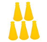 Toyvian Megafono Per Portatile in Plastica Set Da 5 Colorati Per Feste e Eventi Sportivi Giocattolo Rumoroso Per Ragazzo e Cheerleader Accessorio Divertente Per Concerti e Cerimonie