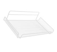 Toyvian Mensola da Parete Porta Router Wifi in Ferro Scaffale Sospeso Grande Capacità per Tv Box e Dispositivi Elettronici Organizer Salvaspazio per Soggiorno e Cameretta Bianco