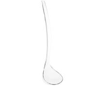 Toyvian Mestolo per Zuppa in Trasparente Antisfondamento con Manico Lungo Cucchiaio Dosatore Riutilizzabile per Cucina Servizio e Buffet Facile da Pulire e Resistente