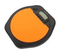 Toyvian Metronomo Digitale per Batteria Display Lcd, Pad Elettronico per Esercizi Jack Cuffie e Fondo Antiscivolo, Volume Regolabile per Batteristi Principianti e Musicisti