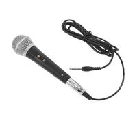 Toyvian Microfono Cavo Dinamico per Karaoke e Voce Cardioide con Ampia Risposta in Frequenza Microfono Professionale per Canto e Conferenze Nero con Cavo da Metri