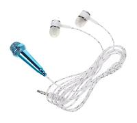 Toyvian Microfono Portatile Cablato Per Smartphone e Tablet Compatibile Con App Karaoke e Registrazione Facile Da Usare e Leggero Per Karaoke e Performance Musicali Sfumato