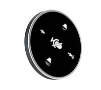 Toyvian Microfono Usb Omnidirezionale Per Videoconferenze e Streaming Microfono Da Tavolo Design Pratico Per Registrazioni Live Compatibile Laptop