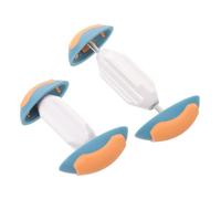 Toyvian Mini Tendiscarpe Regolabile per Scarpe a Punta, Blu Compatto | ABS e Metallo, Struttura Antiscivolo Supporto Ispessito e Punta Curva, per Mantenere la Forma