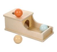 Toyvian Montessori Box Giocattolo Oggetto Permanenza Box Drop Box Baby Regolazione Colore Gioco Educativo Giocattoli Sensoriali Compleanno
