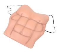 Toyvian Muscle Bodysuit Costume Uomo Realistico in EVA con Petto e Addominali Dettagliati per Halloween Cosplay e Feste Falso Muscolo Leggero e Resistente