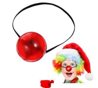 Toyvian Naso luminoso da clown grande naso rosso pagliaccio Natale naso da renna LED rosa pagliaccio rosso cosplay accessorio per costume da clown accessorio per feste lampeggiante naso rosso