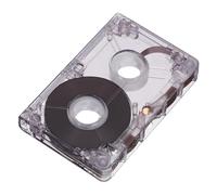 Toyvian Nastro Audio Cassette Trasparente Minuti per Registrazioni Interviste Messaggi DIY e Compatibile con Registratori Vintage Design Retrò Basso Rumore