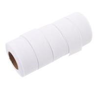 Toyvian Nastro per Orlo a Spina di Pesce 3,5 Cm X 5 M, 5 Pezzi di Nastro Termoadesivo in Poliestere per Cucire Abiti da Sposa, Stabilità Tessuto e Protezione Bordi per Sartoria