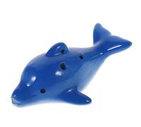 Toyvian ocarina ocarine giocattolo per bambini piccolo strumento ceramica Blue