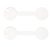 Toyvian Occlusore Oculare Portatile per Esami della Vista 2 Pezzi Piastra di Protezione Oculare Antiscivolo Ergonomico per Test Scolastici e Forniture Professionali per Optometristi