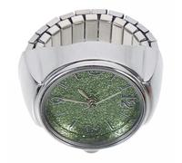 Toyvian Orologio ad Anello al Quarzo per Donna e Uomo, Lega di Zinco, Design Elegante e Pratico Scala Digitale Chiara, come Regalo per Amici e Compleanni Colore Casuale