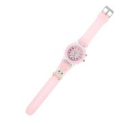 Toyvian Orologio Cartoon LED Motivo Coniglio Cinturino e Display Luminescente Adatto Ragazzi e Ragazze per Imparare Leggere