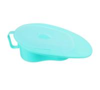 Toyvian Padella per Letto con Coperchio per Anziani e Pazienti Allettati Orinatoio Portatile Femminile Confortevole e Resistente per Casa e Ospedale Facile da Pulire e Usare