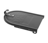 Toyvian Pannello di Ricambio per Porta Cassetta Postale, Nero, Ferro | Compatibile Porte Verticali e Marciapiede, Finitura Resistente alle Intemperie, Regolazione Adattabile