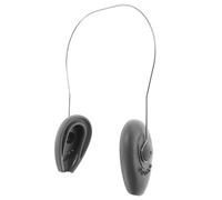 Toyvian Paraorecchie per Tintura Chioma in Silicone Alimentare Anello in Acciaio, Copriorecchie Protettivi Antiscivolo per Salone e Uso Domestico, Protezione Orecchie da Calore e Sostanze