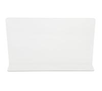 Toyvian Paraspruzzi per Doccia Angolare in PVC Trasparente 30x5x17,8 Cm, Pannello Deflettore Anti-Schizzi Riutilizzabile per Vasca da Bagno e Lavello, Protezione Acqua per Bagno e Cucina