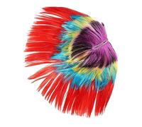 Toyvian Parrucche Alla Moda Punk Unisex in Seta Lucida, Chioma Finti Affascinanti Per Feste in Maschera e Cosplay, Taglia Unica, Parrucca Da Festa Riutilizzabile e Leggera