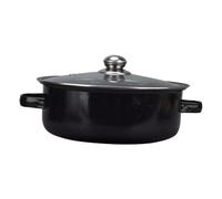 Toyvian Patate Dolci al Forno nel Forno torrefattore teglia Coperta vassoi di torrefazione teglia Multifunzione Comoda pentola da Cucina Fornitura di Cottura teglia per arrostire Bicchiere