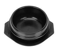 Toyvian Pentola per Stufati in Terracotta Resistente al Calore con Design Compatto e Vassoio Incluso, per Cucina Coreana e Piatti Tradizionali
