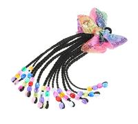 Toyvian Perline e Dreadlocks Per Coda Di Cavallo Marrone Coda Di Cavallo Di Finti Ricci Estensioni Dei Lunghi Colla Per Parrucche Forcina Parrucca Fibra Chimica