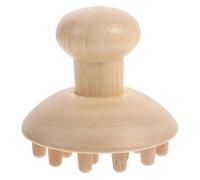 Toyvian Pettine in Legno Massaggiante Ergonomico per Capelli e Capelluto Spazzola Antistress Sicura e Delicata per Uso Quotidiano e Sollievo Muscolare