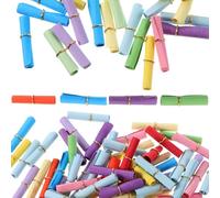 Toyvian Pezzi di Carta Colorata Messaggi Fortunati 100 Pezzi per Bottiglie dei Desideri per Scrapbooking Lettere e Regali Personalizzati per Occasioni Speciali