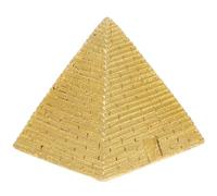 Toyvian Piccola Statuetta Simulata di Piramide Egizia, in Miniatura in Resina, Splendido Complemento D'arredo Esotico per Terrario, Micro Paesaggio E Feste a Tema Egizio.