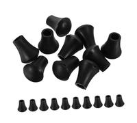 Toyvian Piedini in Gomma Antiscivolo Supporto Piedini per Gambe Batteria 30 Pezzi Protezione per Gambe Tamburo per Rack Batteria Compatibile Vari Modelli