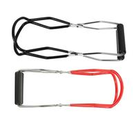 Toyvian Pinze per Barattoli da Conserva 2 Pezzi, Apriscatole Manuale Portatile in Ferro Placcato Impugnatura Antiscivolo, Strumento per Inscatolare Barattoli Piccoli e Grandi, Uso