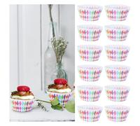 Toyvian Pirottini Monouso per Cupcake e Muffin in Carta Resistente Antiolio 400 Pezzi Set 200 Pirottini Cuore Chiari + per Feste Compleanno e Dessert