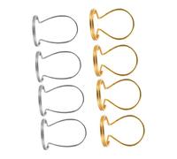 Toyvian Plettro per Chitarra da Dito in Metallo Argento, Ultra Sottile e Protegge Unghie, Set 8 Pezzi per Chitarre Elettriche e Strumenti a Corda, per Principianti e Appassionati