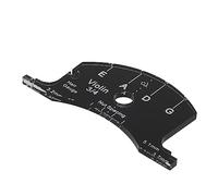 Toyvian Ponte per Violino per Violino Nera Accessorio per per Ponte per Righello per E Larghezza delle Corde