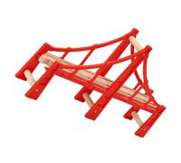Toyvian Ponte Sospeso per Treni Accessorio Educativo per Piste Ferroviarie Resistente e Facile da Assemblare per Creazioni Immaginative e Sostituzioni