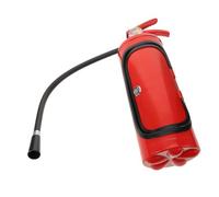 Toyvian Porta Bottiglie Vino Estintore Design Creativo in Plastica e Ferro Resistente e Stabile Regalo Originale per Vigili Antincendio e Amanti del Whisky per Casa Bar e Viaggio