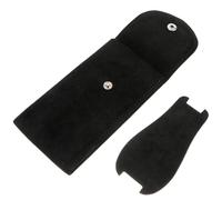 Toyvian Porta Orologio Portatile Cuscinetto Protettivo e Bottone a Pressione in Flanella Scomparto Interno per Orologi da Viaggio