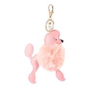 Toyvian Portachiavi Ciondolo a Forma di Cane Peluche per Borsa Compatibile Chiavi Auto Accessorio Carino e Decorativo per Gadget e Pupazzi